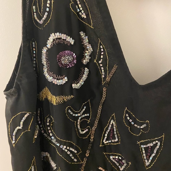 Free people embellished mini shift dress - Picture 4 of 5